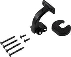 Handrails for Indoor Stairs,Deck,Slope,Modern Aluminum Handrail Set, Wall Mounted, with Zink-Alloy Brackets Aluminium Railing System,Rust Free. (Matte Black, 2 FT)