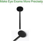 3 Pack Handheld Eye Occluder for Vision Test, Portable Premium Ophthalmic Eye Exam Tool for Ophthalmologists Orthoptists and Optometrists (3pcs Common Occluders)