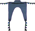 Transport Sling for Sit to Stand Lifts Compatible with Tuffcare, Hoyer, Invacare, McKesson, Drive, Lumex, Medline, Joerns and Other Patient Lifts Solid Fabric Polyester (Large)