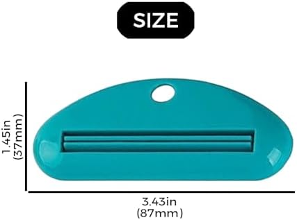 20pcs Plastic Toothpaste Squeezer 4-Color Toothpaste Tube Squeezer Cute Plastic Tube Squeezer Bracket, Multi Functional Toothpaste Squeezer, Used for Squeezing Residual Cleansing Milk Cosmetics