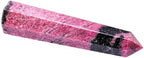 Amazing Gemstone Rhodonite Crystal Towers - Natural Healing Crystal Point Obelisk for Reiki Healing and Crystal Grid (2" to 3" INCH)