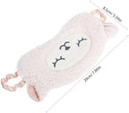 KOMBIUDA Breathable Light-Blocking Sleep Mask for Women and Men, Soft Eye Cover with Elastic Strap, Comfortable Sleeping Accessory for Travel and Nap Time