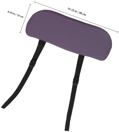 Beauty Bed Armrest Support Bracket with Purple Hand Plate for Massage Tables, Universal Hanging Armrest Pedal Accessory for Spa and Salon Use
