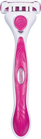Schick Quattro for Women High Performance Razor, Packaging May Vary, 1 Razor