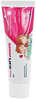 Kin Fluor Kin Junior Strawberry Dental Gel 75ml