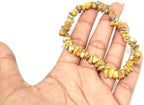 Hijet Bumblebee Jasper Chips Chakra Bracelet Strech Balancing Bracelet For Healing For Medication Vastu Harmony Energy
