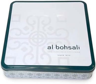 Al Bohsali 1870 Premium Mediterranean Assorted Baklava Mix – 43-Piece Luxury Pastry Collection | Handcrafted Since 1870