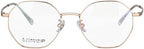SHINU Blue Light Blockers Computer Glasses Men Women Titanium Frame with Spring Hinge Eyeglasses-8315