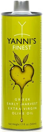 Yanni's Finest Early Harvest Greek Extra Virgin Olive Oil, 500ml