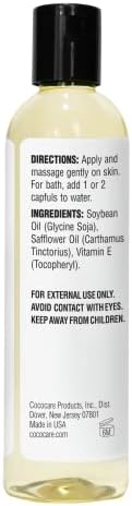 Cococare Natural Vitamin E Antioxidant Body Oil - Vitamin Therapy for All Skin Types - 8.5 fl oz