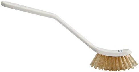 Vikan 42885 Brush,Heat Resistant,Stiff,11.5",PP/PEEK,White