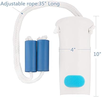 COW&COW Medium 4" Sock Aid with Foam Handles and Length Adjust Cord-Sock Assistant Device Medium