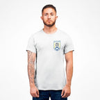 Printbox Originals Scotland Badge Soccer Jersey Football Shirt for Men, Scotland Soccer Gifts, Scottish Football Shirt