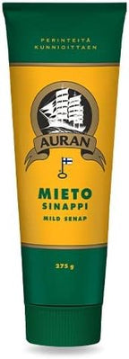 Auran Mustard (Pack of 10) - Pick Any 10 pack from Many Flavors Finnish Mustard