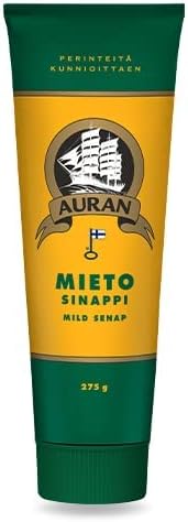 Auran Mustard (Pack of 10) - Pick Any 10 pack from Many Flavors Finnish Mustard