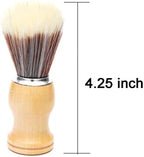 Shaving Brushes for Men with Wooden Handle Pure Hair Soft Face Cleaning Makeup Facial Razor Brush Shave Tools