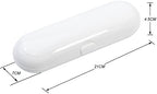 Nincha Portable Replacement Plastic Electric Toothbrush Travel Case for Oral-B Pro Series