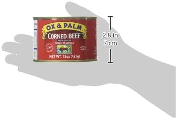 Ox & Palm Australian Corned Beef Original Chunky Style 15 oz (Pack of 1)