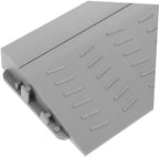 IMIKEYA Ramps for Wheelchairs and Rise Reducer Ramp Easy Installation Non-Slip Solid Design for Steps Driveways and Curbs Grey for Mobility Scooters and Strollers