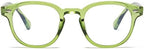 NIDOVIX Retro Round Blue Light Blocking Glasses for Men Women, Vintage Frame Non-prescription Computer Reading Eyeglasses