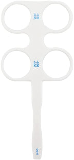 4 Lens Plastic Optical Flipper Ophthalmic Holder Eye Trainer occluder Optometry Equipment (Color : 1.00)