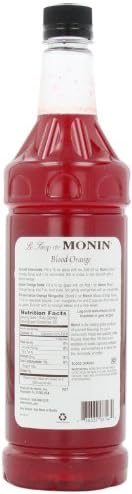 Monin Blood Orange, 48-Ounce Packages (Pack of 4)