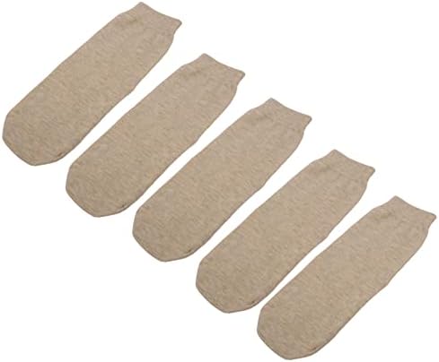 Stump Socks Set 5pcs Prosthetic Socks, Breathable Elastic Cotton Amputee Socks, Sweat Absorption Stump