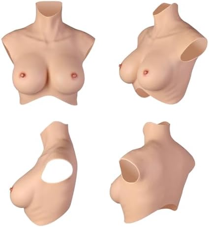 Realistic Breast Forms Silicone Breastplate for Crossdresser Drag Queen Mastectomy Transgender ladyboy Cosplayer