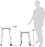 Shower Chair Shower Stool, Adjustable Height Bath Stool Chair, Shower Stool Chair Bath Seat, Height Adjustable Shower Bench, Shower Seat Shower Chair Bath Chair Bathtub Shower Seat for Bathroom