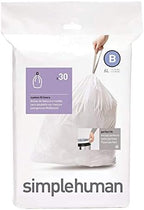 Simplehuman Bin Trash Can Bags Liners New 6l Litres Size B Box Pack of 30