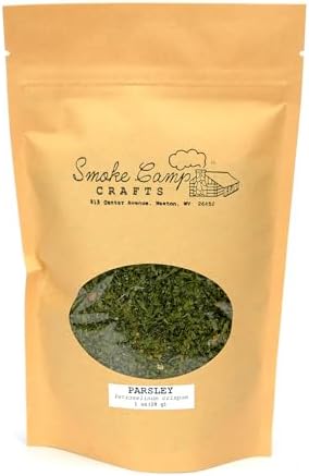 Parsley, Petroselinum crispum var. neapolitanum, 1 oz Dried Herb