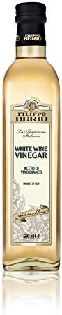 Filippo Berio White Wine Vinegar 500ml - Pack of 6