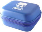 Skull Shaver Pitbull Travel Case - Protects Pitbull Series Electric Shavers & Accessories - Blue - Without Flex Cushion, Blue, L, Without Flex Cushion