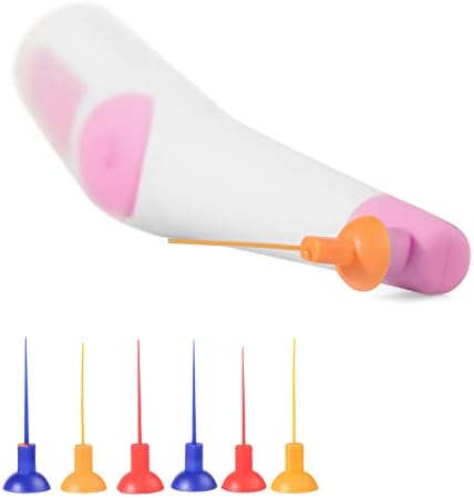 Single Button Endo Ultra Activator Irrigator with With 3 Size 60 Tips (Pink)