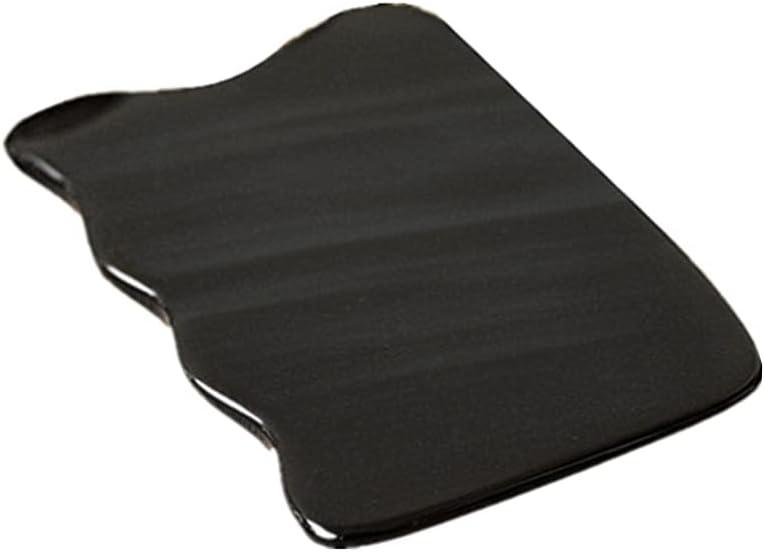 Scraping Massage Plate Buffalo Horn Gua sha Tool Body Face Massage Tool for SPA Skin Caring Neck Pain Relief