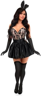 Daisy corsets womens Daisy Corsets Top Drawer 5 Pc Elegant Bunny Corset Costume