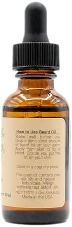 Corpsman's BEARD OIL | Nutrient Rich Oils to Promote Beard Growth and Hair Health | Four Different Scents | 2 Ounces / 30 ml (BENNING)