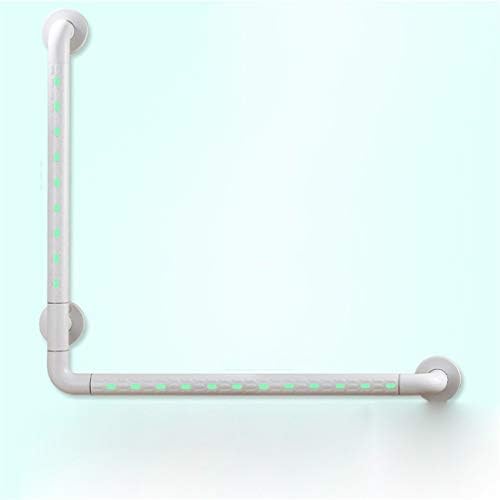 handrail Handrails Grab Bar-Skid Handrails L-Type Bathroom Handrail/Toilet Bathroom Old Man Disabled Barrier Free Railings/Handle/Yellow/45 * 65Cm