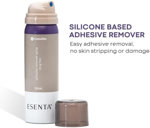 ConvaTec ESENTA Adhesive Remover Spray for Around Stomas and Wounds, Sting Free, Alcohol Free, 50 mL Bottle (Pack of 1)