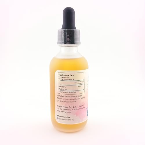 Women's Wellness Mushroom Tincture - Laetiporus (Chicken of The Woods) Extract - Liquid Herbal Supplement for Women