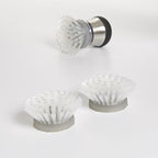 OXO Steel Soap Dispensing Palm Brush Refills, 2-Pack