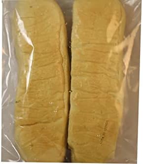 Great Low Carb Sub Rolls 12oz Bag of 2 (foot longs)| 1 bag | Keto friendly | Kosher |Non GMO |Low carb diet