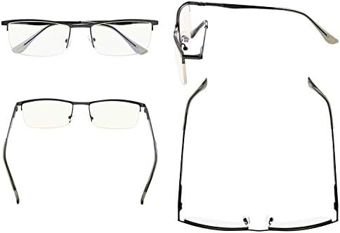 Eyekepper Quality Spring Hinges Half-Rim Computer Readers Reading Glasses