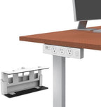 Monzlteck Universal Power Strip Mount - Under Desk or Wall - Fits 1.6" to 2.4" Width