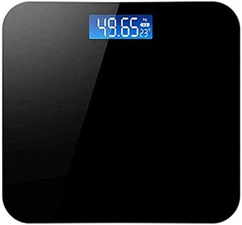 Body Fat Scale, Digital Electronic Smart Temperature and Humidity Measurement Weight Scale, Rechargeable USB