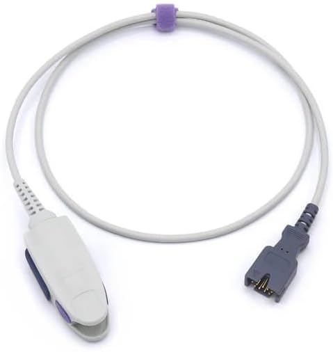 Compatible Masimo 1863 Reusable Electronic Sensor LNCS DCI Adult Finger Clip 3.2 ft 9 Pins Connector