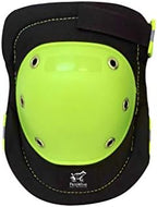 Global Glove KP401 - FrogWear High-Visibility Knee Pads - One Size,Hi Vis Yellow, Black