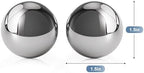 1lb, 1.5-inch Baoding Balls: Chinese Balls for Hand Therapy, Hand Massage, Tai Chi Balls, Meditation Balls — Suitable for Home/Office Exercise, Stress Relief, Anxiety Reduction, and as Holiday Gifts