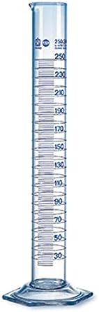 BRANDTECH SCIENTIFIC 32808 Tall Graduated Cylinder with 0.2 mL Increments, USP BBR A, 10 mL Capacity (Pack of 2)