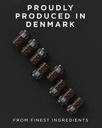 LAKRIDS BY BÜLOW - F - Dark & Sea Salt - 10.4 Ounce (Pack of 1) - Chocolate Coated Gourmet Licorice - Authentic Scandinavian Candy Produced in Denmark